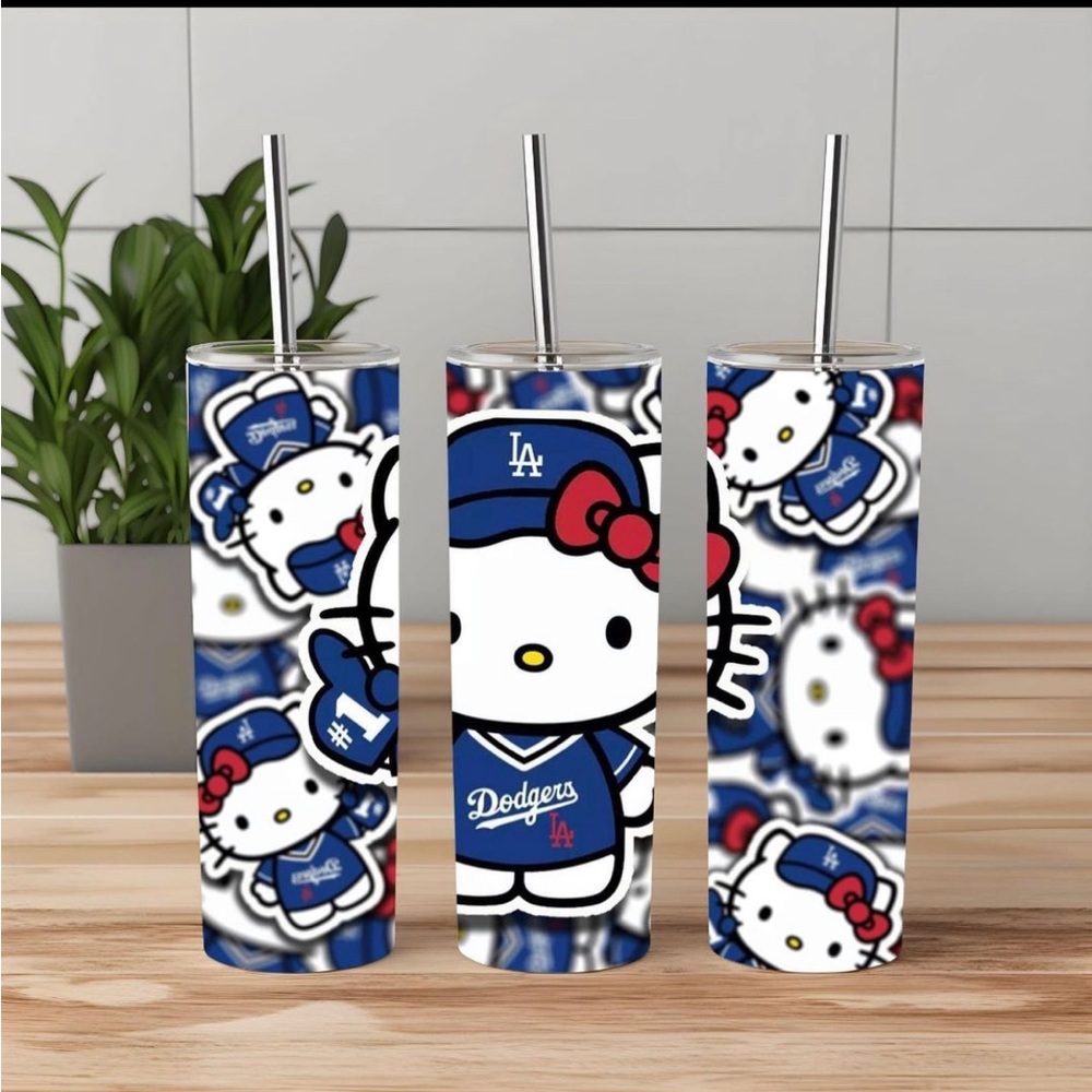 Hello kitty Dodgers Tumbkers